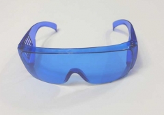 operator's goggles, blue, rectangle