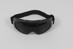 operator's goggles, dark black