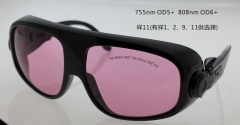 808nm diode laser goggles Eagle Pair pink